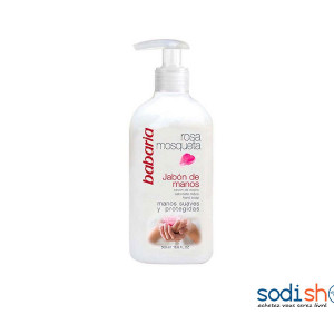 Babaria Savon pour les Mains aux Extraits de Rose Musquée - Jabon de Manos 500 ml RD0084