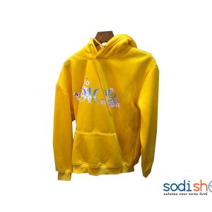 Sweat à Capuche Dior Couleur Jaune Pour Homme et Femme BJ00100
