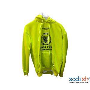 Sweat à Capuche Manche Longue Couleur Verte BJ00100