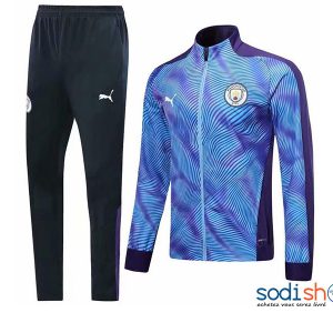 Puma Survêtement Complet Haute Qualité - Manchester City Couleur Noir Bleu BK0096