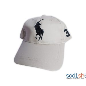 Casquette de Baseball Pour Enfant - Ralph Lauren Couleur Gris MS0076