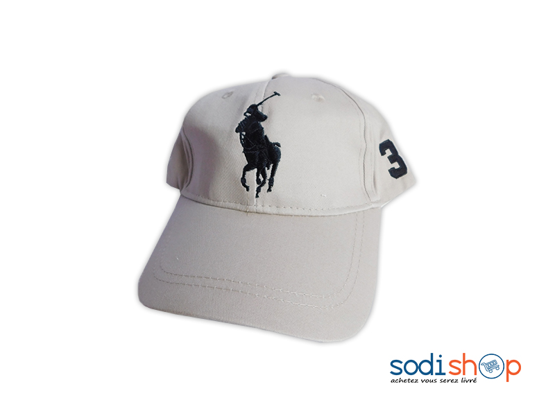 Casquette de Baseball Pour Enfant - Ralph Lauren Couleur Gris MS0076