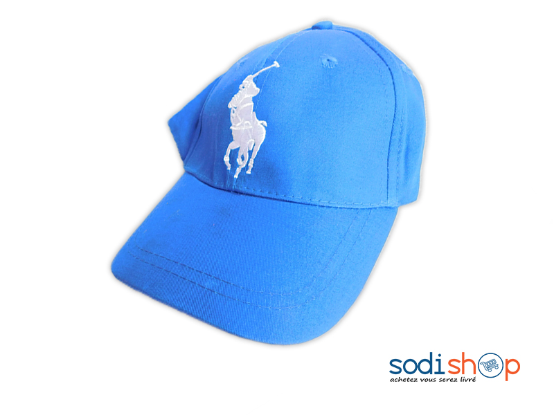 Casquette de Baseball Pour Enfant - Ralph Lauren Couleur Bleu MS0076