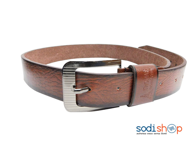 Ceinture Thomas Couleur Marron - Haute Qualité Pour Homme SODI00