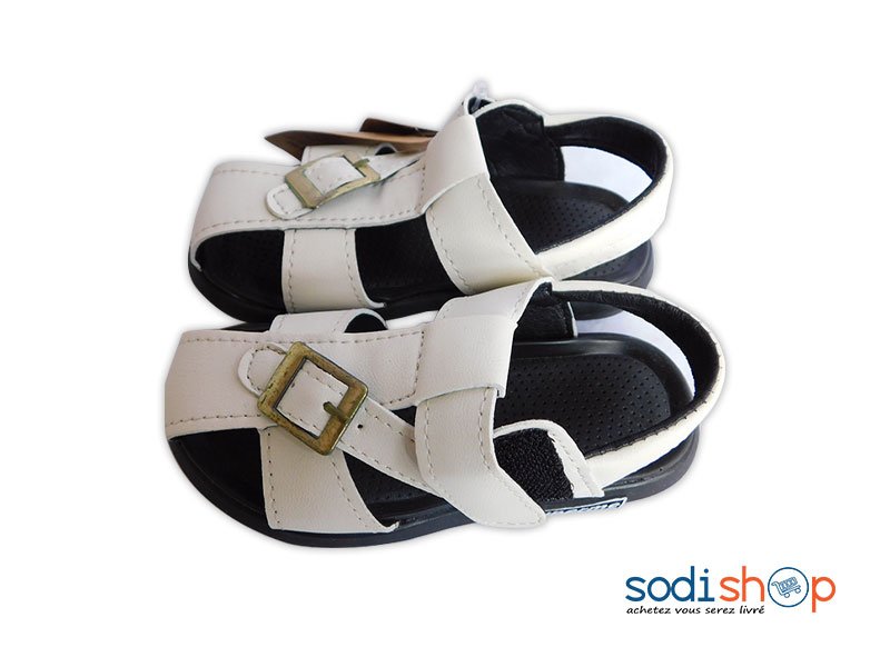 Chaussure Pour Enfant Joli Design - Couleur Noir Beige WBM00108