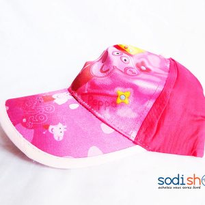 Casquette Peppa Pig Pour Petite Fille Couleur Rose WBM00108