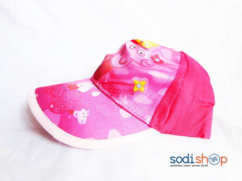 Casquette Peppa Pig Pour Petite Fille Couleur Rose WBM00108