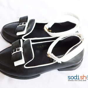 Chaussure Fermée Ballerine Couleur Noire Pour Petite Fille WBM00108