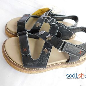 Nue Pie Sandale Pour Petite Fille Couleur Noire WBM00108
