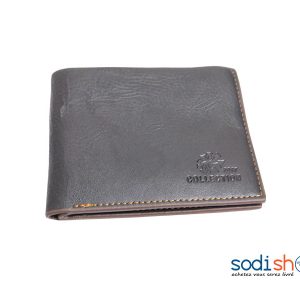 Porte-Monnaie en Cuir Couleur Marron - Pour Homme SODI00