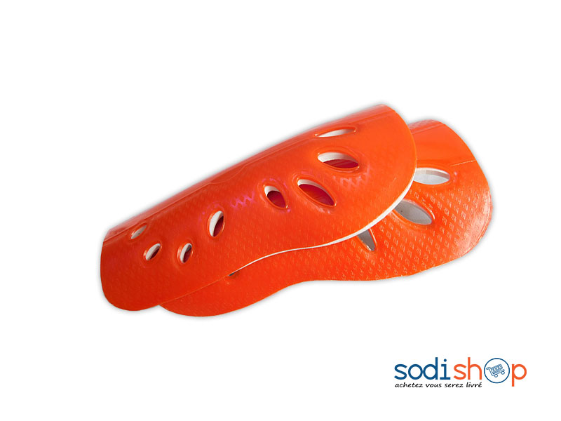 Protège Jambe Equipement de Sport Couleur Rouge MS0076