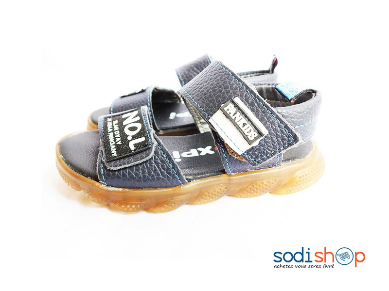 Sandale Pour Petit Garçons en Simili Cuir WBM00108
