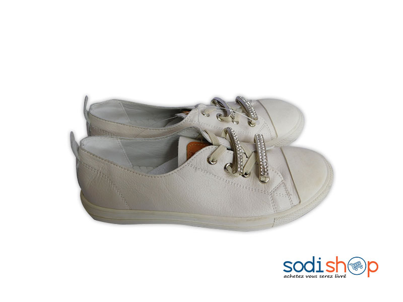 Chaussure Blanche Pour Fillette - Design Stylé WBM00108