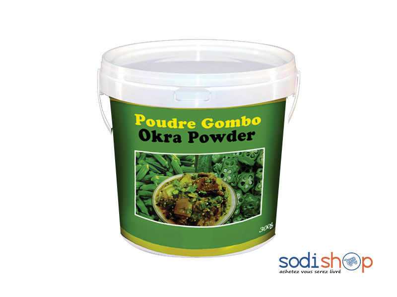 Poudre de Gombo Bara Musso 100% Bio - Assaisonnement Pour Bouillon 300g KF00116