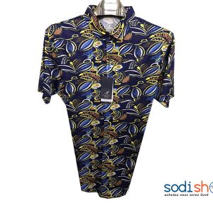 Chemise Manche Courte - à Motif Imprimé - Homme BK0096