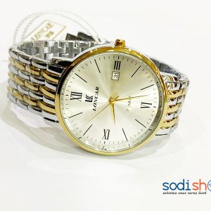 Montre Loncar Bracelet à Maillon Indicateur de Date - Couleur Or et Argent Pour Homme DI0026