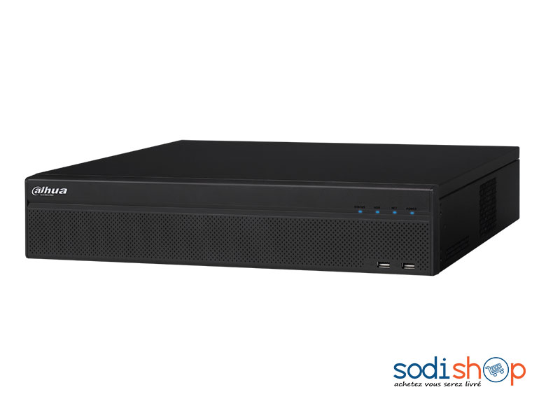 NVR Dahua 4K 8HDD - Enregistreur Vidéo sur Réseaux IP Equipement de Surveillance NVR608 Livraison 3 à 7 Jours SODI00