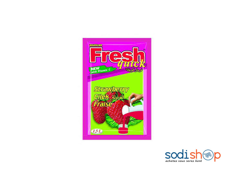Akanlar Fresh Quick Poudre de Jus Fraise KF00116