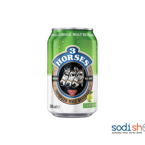 Boisson Energétique - 3 Horses Pomme 330ml KF00116
