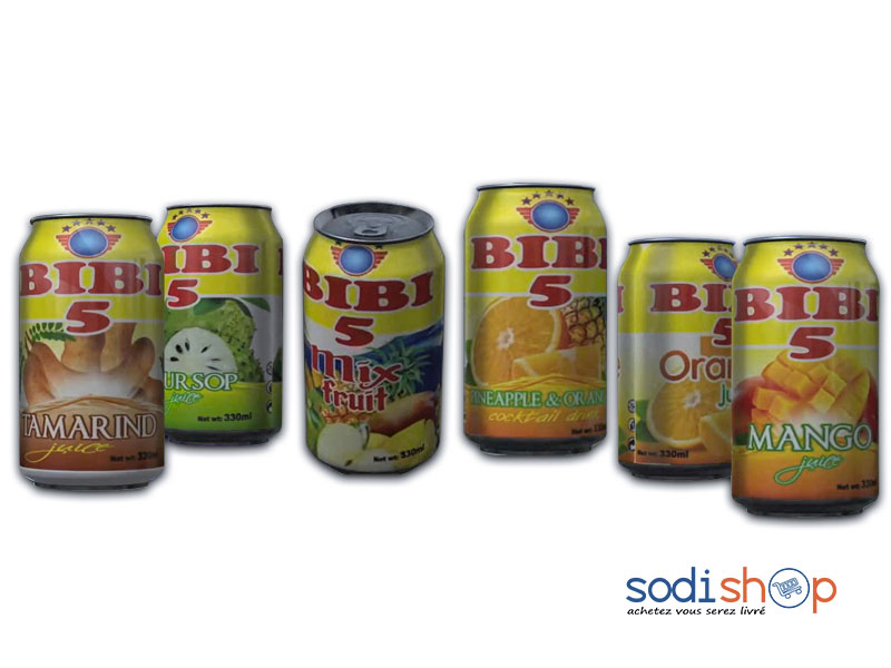Une Cannette de Jus Marque Bibi 5 SF00117