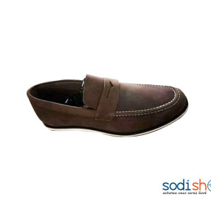 Chaussure Mocassin Pour Homme Couleur Marron KO00124