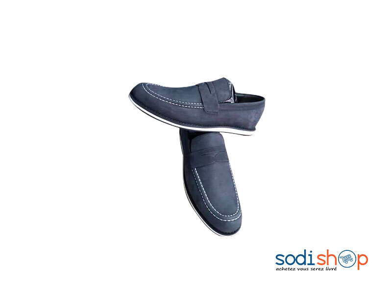 Chaussure Mocassin Pour Homme Couleur Noir KO00124