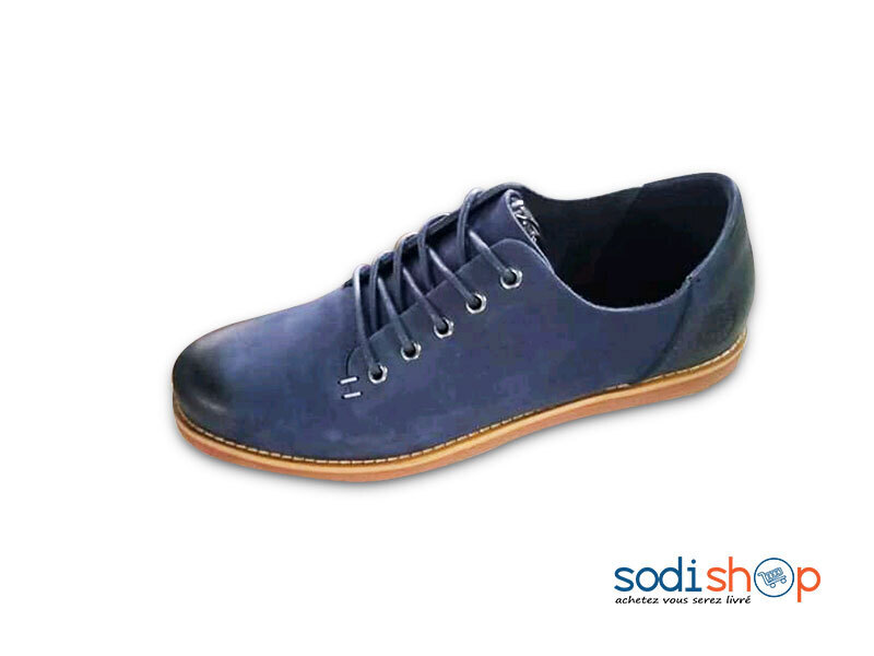 Chaussure à Lacet Pour Homme Couleur Bleu KO00124