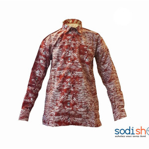 Chemise Manche Longue en Woodin Motif Imprimé L MJ0021