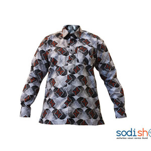 Chemise Manche Longue en Woodin Motif Imprimé XL MJ0021
