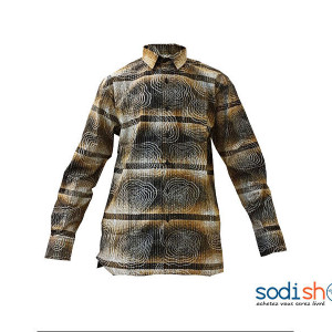 Chemise Manche Longue en Woodin Motif Imprimé XL MJ0021