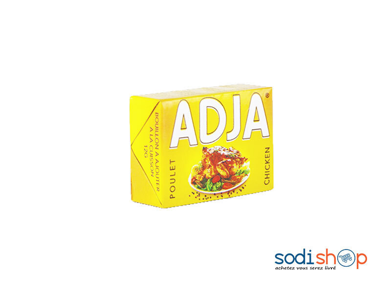 Cube Adja Poulet Bouillon d’Assaisonnement 12g FO00118