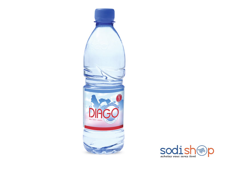 Eau Minéral Diago Naturel 0.5 Litre KF00116