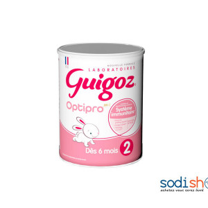 Guigoz 2 Optipro - Nouvelle Formule - Lait De 2ème Âge 400g - KF00116