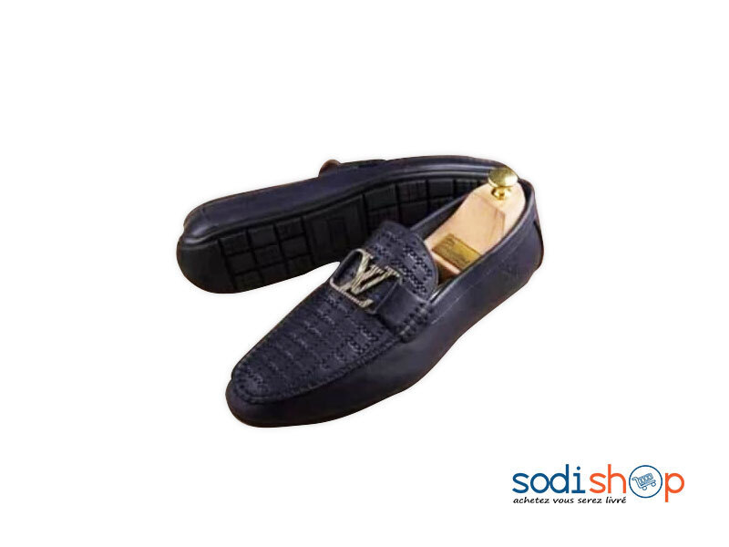 Mocassin En Cuir Avec Gravure - Louis Vuitton KR00124