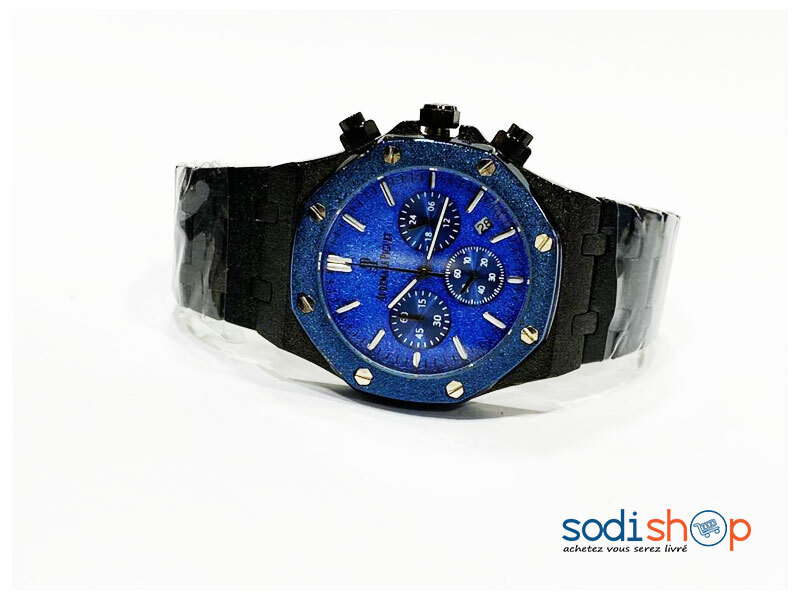 Montre Audemars Piguet Pour Homme Noir et Bleu DI0026