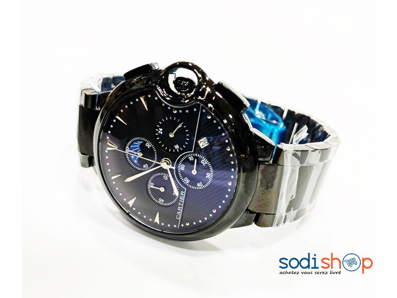 Montre Pour Homme - CARTIER Sophistiquée En Acier DI0026
