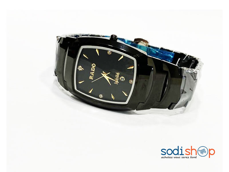 Montre Pour Homme - RADO En Acier Noir DI0026