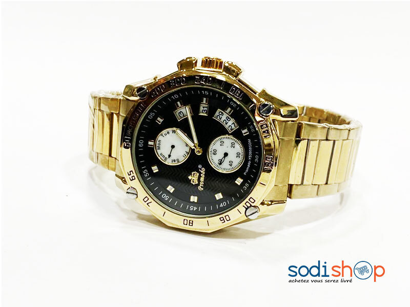 Montre Promado Modèle Homme Couleur Doré DI0026
