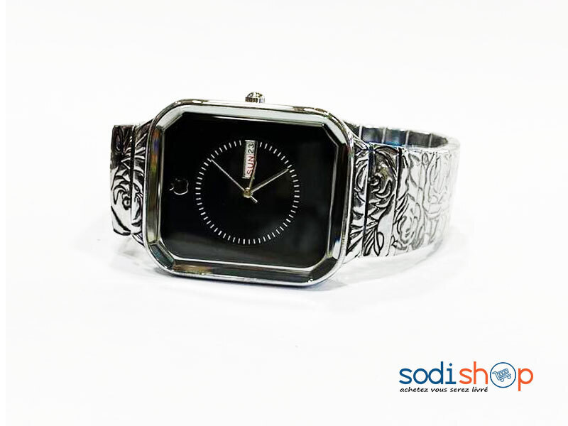 Montre Unisexe - APPLE En Acier - Avec Gravure Chic DI0026