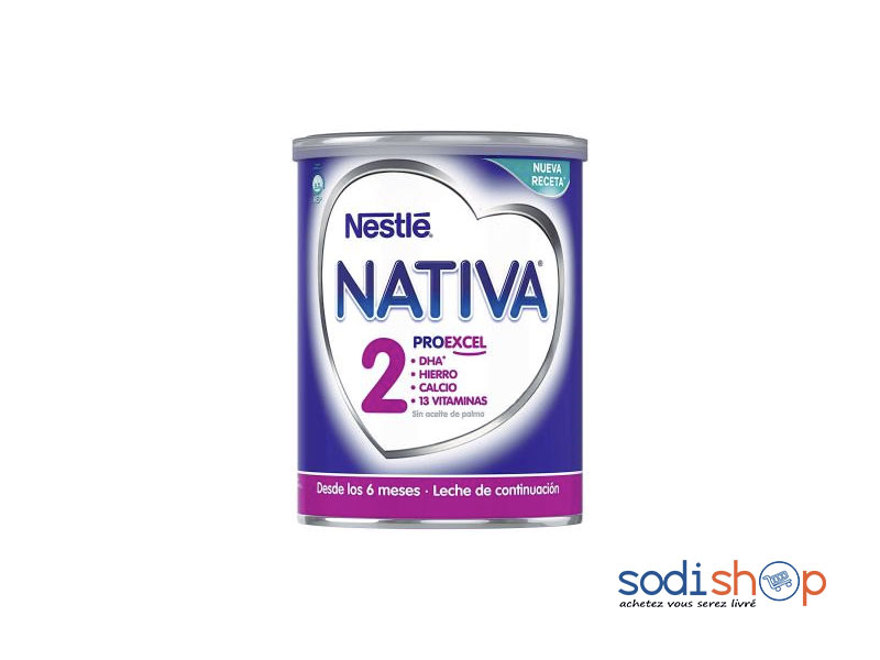 Nativa Nestlé 2 - Lait de 2ème Âge - 800g - SF00117