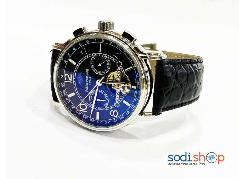 PATEK PHILLIPE - GENEVE Montre Pour Homme En Cuir DI0026