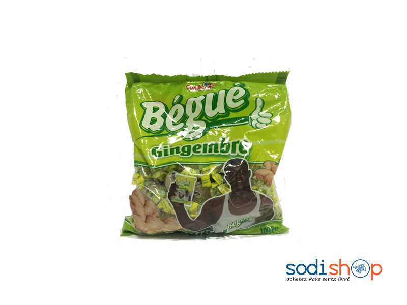 Paquet de Bonbon au Gingembre Bégué KF00116