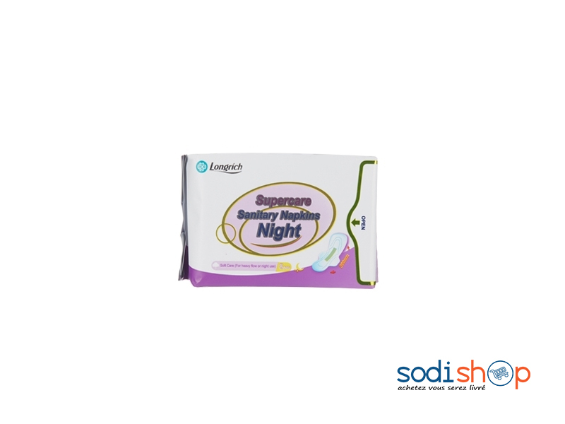 Serviette Hygiénique Longrich 10 Pièces LO00119