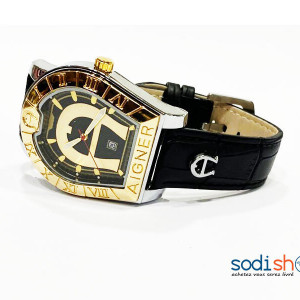 Montre AIGNER - Accessoire Elégant Pour Femme Couleur Noir et Or DI0026