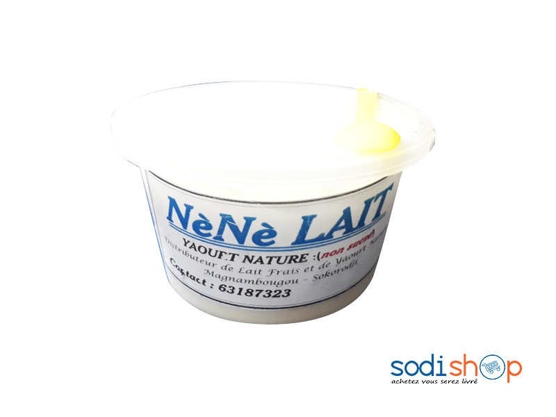 Nènè Yaourt - Non Sucré - Pot De 500ML- NL00130