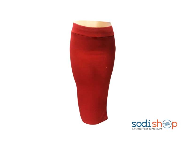 Jupe Classique - Ultra Stylée Couleur Rouge MKS00133