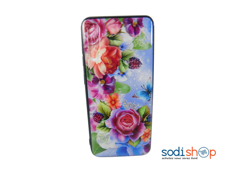 Pochette Pour Smartphone Samsung A30s - Motif Floral IB00131