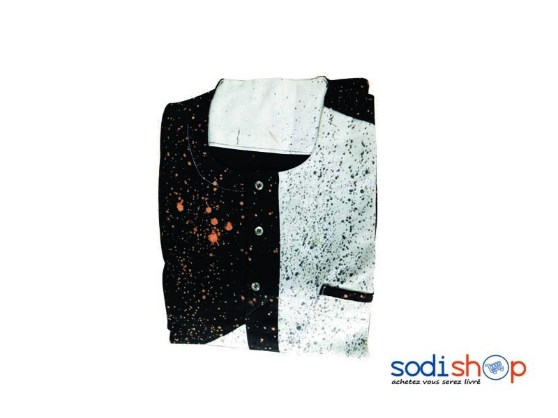 Boubou Pour Homme Imprimé Bogolan Taille XL DD00132