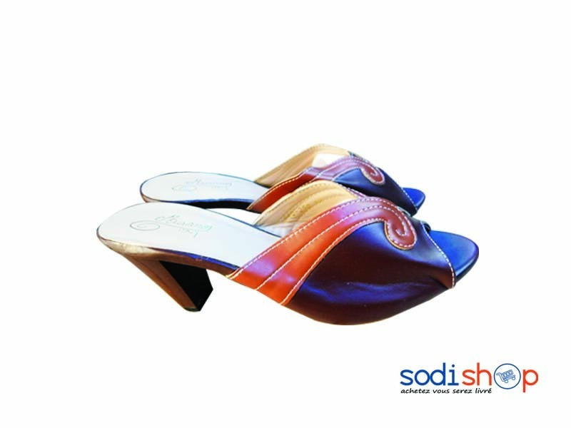 Chaussure à Talon Pour Femme Couleur Marron KS0009