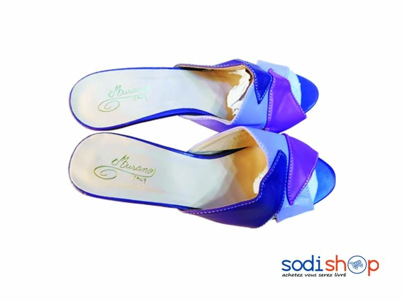 Chaussure à Talon Pour Femme Couleur Violet KS0009